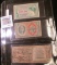 Group of 3 US military payment certificates, (MPCs), Series 611 $1, Series 651 $1 & Series 481 $10