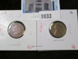 Pair of 1909 Cents - 1909 IHC G, 1909 VDB Lincoln VG, value for pair $28+