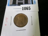 1909 Lincoln Cent UNC, value $18+