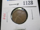 1922-D Lincoln Cent, VG, value $21+