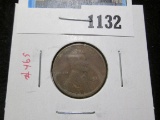 1922-D Lincoln Cent, F, value $25+