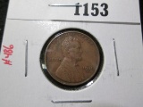 1931-D Lincoln Cent, XF, value $13+