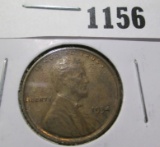 1934 Lincoln Cent, UNC slightly rotated reverse, value $12+