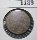 1864 2 Cent Piece, VG, value $20+