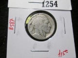 1924-S Buffalo Nickel, G, value $15+