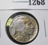 1936 Buffalo Nickel, BU, value $45+