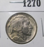 1938-D Buffalo Nickel, BU MS63+, value $36+