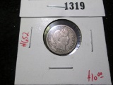 1912 Barber Dime, VF toned, value $10+