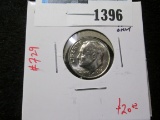 1996-W Roosevelt Dime, low mintage modern rarity, key date, available in Mint Sets only, value $20+