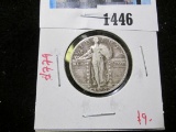 1917 Standing Liberty Quarter, F, value $9+