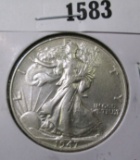 1947 Walking Liberty Half Dollar, XF, value $18+