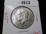 1967 Kennedy Half Dollar, BU, value $20+