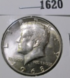 1968-D Kennedy Half Dollar, BU, value $10+