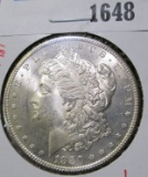 1880-S Morgan Silver Dollar, BU, value $99