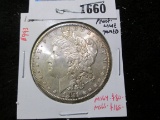 1881-S Morgan Silver Dollar, BU Proof-Like toned, MS64 value $80, MS65 value $165