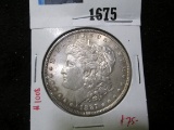 1887 Morgan Silver Dollar, BU, value $75+