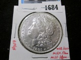 1891 Morgan Silver Dollar, BU, MS63 value $220, MS64 value $700, MS65 value $6000, HUGE PRICE JUMPS