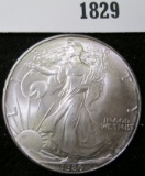 1986 American Silver Eagle (ASE), BU, value $35+