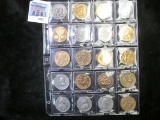 Group of 20 mixed Bicentennial medals, includes bronze, pewter, US Mint and MACO issues, group value