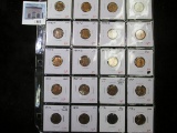 Group of 20 mixed date Lincoln Cents, dates range from 1941 to 1976, includes BU & Proof issues, gro