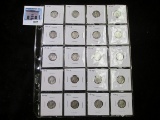 Group of 20 mixed date Mercury Dimes, all circulated, Silver value alone is $40 with silver spot pri