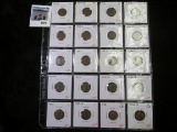 Group of 20 mixed date Lincoln Cents, includes mintmarked 10s, 20s and 30s, some better dates presen