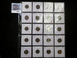 Group of 20 mixed date Lincoln Cents, includes mintmarked 10s, 20s and 30s, some better dates presen