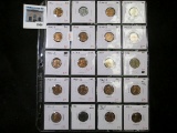 Group of 20 mixed date Lincoln Cents, dates range from 1941 to 1982, includes BU & Proof issues, gro