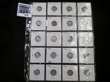 Group of 20 mixed date Mercury Dimes, all circulated, Silver value alone is $40 with silver spot pri