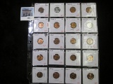 Group of 20 mixed date Lincoln Cents, dates range from 1941 to 1996, includes BU & Proof issues, gro