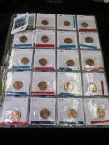 Group of 75 mixed date Lincoln Cents, includes 1909 VDB, BU, Mint Set Cellos, & a 2000 Cheerios cent