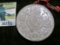 Huge 62mm Medal with red ribbon 