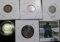 1982 Switzerland 1/2 Franc, BU; 1930, 37, & 1942 Canada Silver Dimes;  & 1978 Solomon Islands Proof