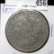 1891 P Morgan Silver Dollar.