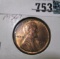 1935 P Lincoln Cent, Red Gem BU.