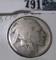 1919 D Acid Date Buffalo Nickel, very scarce date.