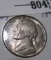 1939 D Jefferson Nickel with partial steps, Gem BU.