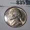 1953 S Jefferson Nickel, Gem BU. 2-3 steps.