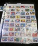 Full Sheet of 1980 Christmas Seals, Fifty states.