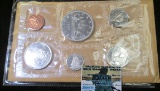 1965 Canada Silver Prooflike Six-piece set in original Royal Mint cellophane.