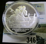 Medal minted in Silver on the 200th Anniversary of Hans Christian Anderson 
