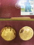 Pair of Boxed Wittnauer Medals 