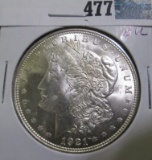 1921 P Morgan Silver Dollar, Brilliant Uncirculated.