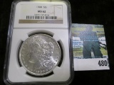 1900 P Morgan Silver Dollar, NGC slabbed MS 62.