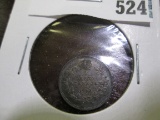1912 Canada Five Cent Silver, EF.