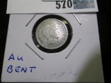 1893 S Barber Dime.