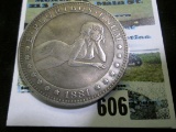 1881 Fantasy Dollar, Reclining Nude.