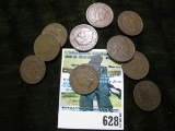 (10) 1890's dated Indian Head Cents.