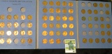 1927-1983 Partial Set of Lincoln Cents in a blue Whitman folder for 1959 up Cents.