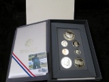 1991 S Silver U.S. Prestige Proof Set in original box as issued.